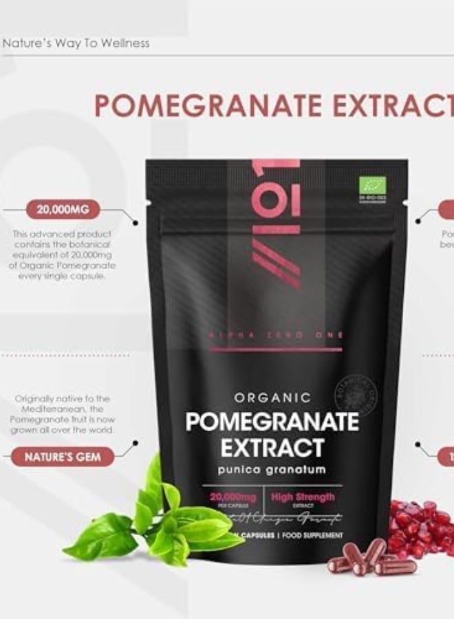 مستخلص لحاء الصنوبر العضوي 7500 مجم – يدعم الدفاعات المضادة للأكسدة والدورة الدموية وصحة البشرة، صنع في المملكة المتحدة، 90 كبسولة - Image 2